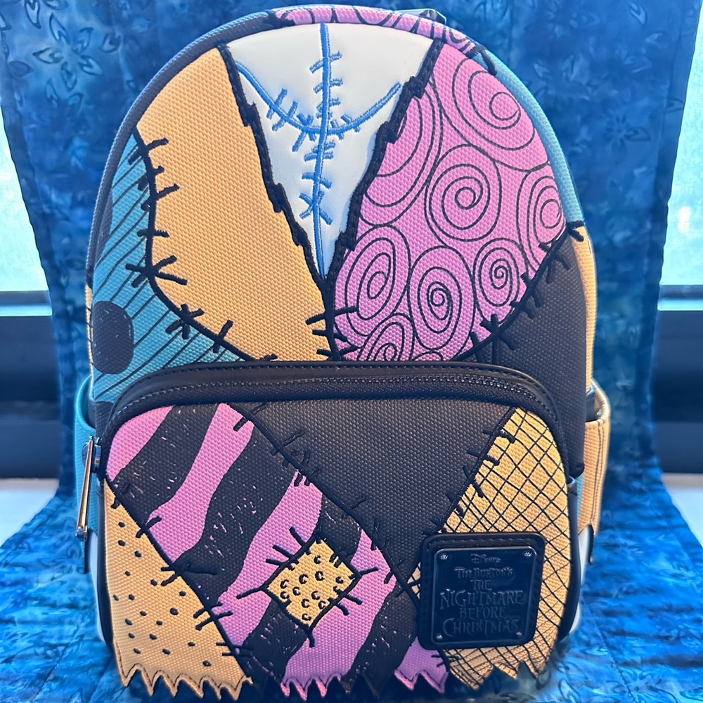 Nightmare Before Christmas Sally Loungefly backpack and matching wallet